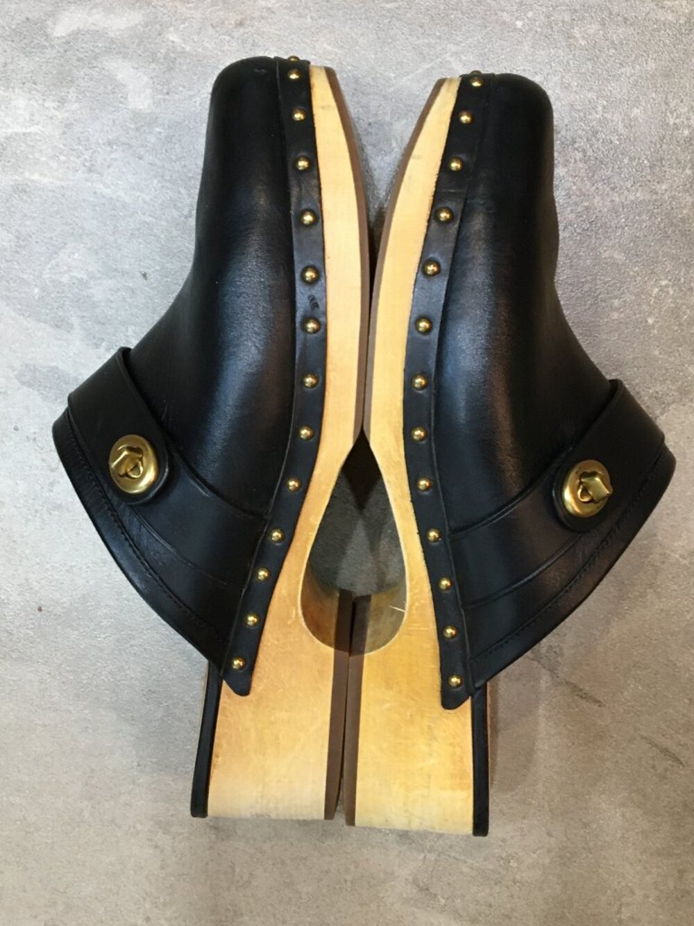 Coach Leather Clogs - Picture 4 of 9
